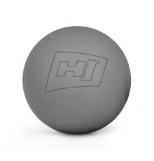 Силіконовий масажний мяч 63 мм Hop-Sport HS-S063MB сірий
