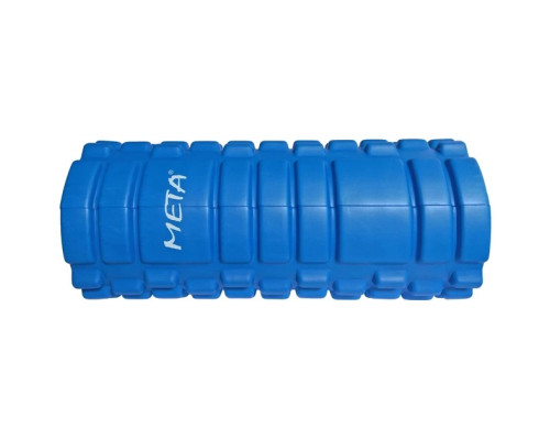 Ролер масажний Meta Massage roller 33 см, синій