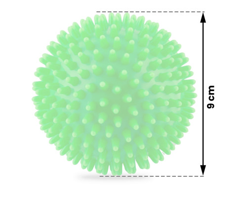 М'яч для масажу та фітнесу 9 см NS-957 зелений