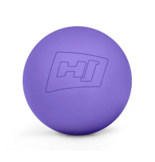 Силіконовий масажний мяч 63 мм Hop-Sport HS-S063MB фіолетовий