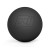 Силіконовий масажний мяч 63 мм Hop-Sport HS-S063MB чорний