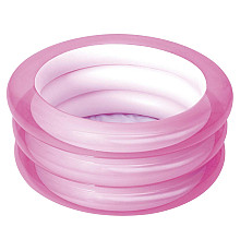 Басейн надувний дитячий Bestway 51033-pink 70х30 см