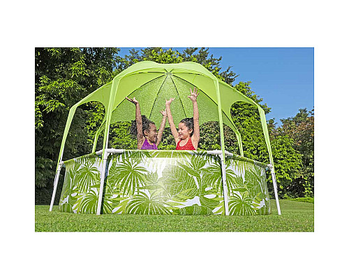 Басейн каркасний дитячий з дохом Bestway 56432 244 х 51 см