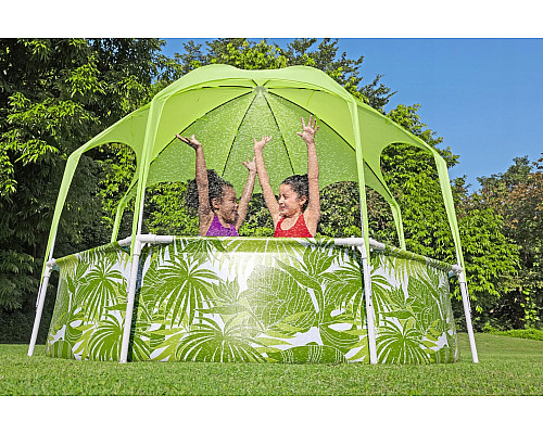 Басейн каркасний дитячий з дохом Bestway 56432 244 х 51 см