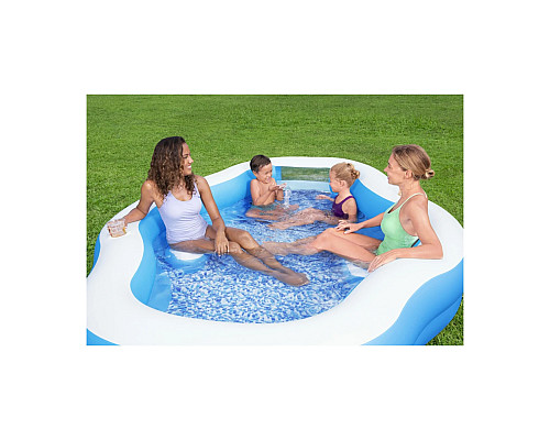 Басейн надувний дитячий Bestway 54409 270x198x51 см