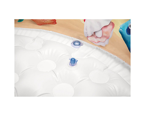 Басейн надувний дитячий Intex 58480 Fish 152x56 см