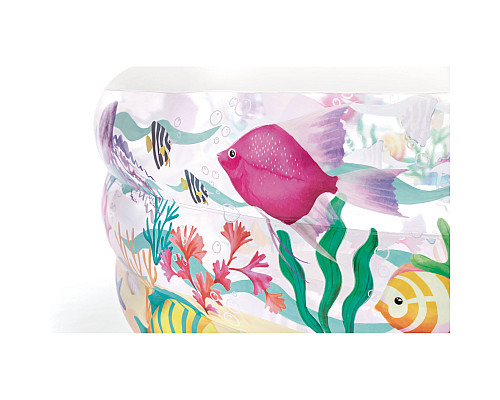 Басейн надувний дитячий Intex 58480 Fish 152x56 см