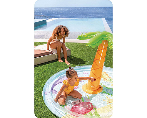 Басейн надувний дитячий Intex 56433 Palma 104x173 см