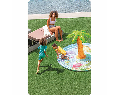 Басейн надувний дитячий Intex 56433 Palma 104x173 см