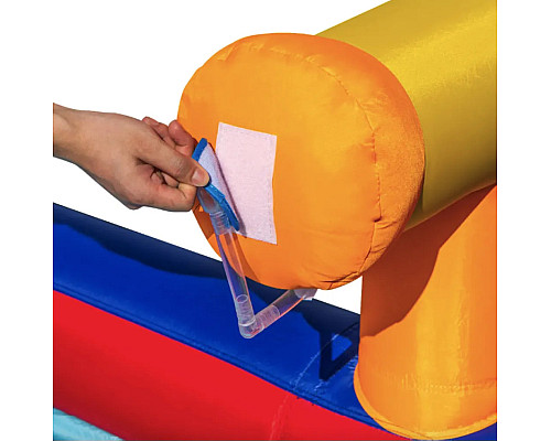 Надувний ігровий майданчик Costway Slide 414х300х235 см