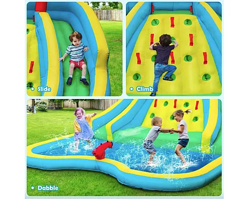 Надувний ігровий майданчик Costway Summer 452х366х234 см