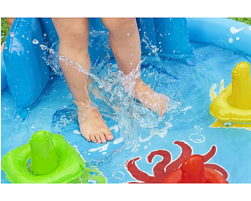 Басейн надувний дитячий Lil' SeaShapes Bestway 52568 115х89х76 см