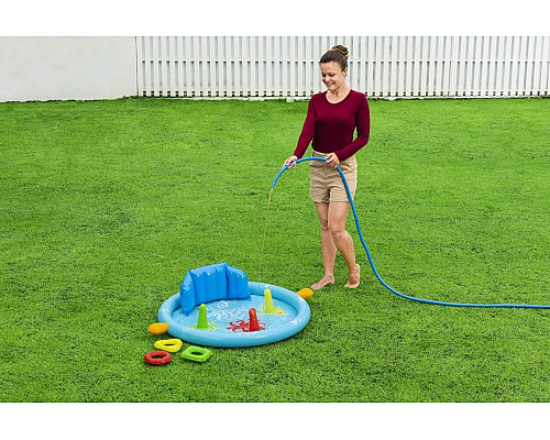 Басейн надувний дитячий Lil' SeaShapes Bestway 52568 115х89х76 см