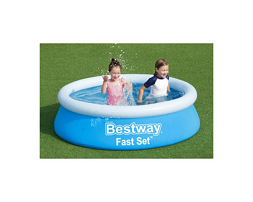 Басейн надувний дитячий Fast Set Bestway 57392 183x51 см