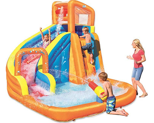 Надувний ігровий майданчик Turbo Splash Water Zone Bestway 53301 365х320 см