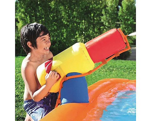 Надувний ігровий майданчик Turbo Splash Water Zone Bestway 53301 365х320 см