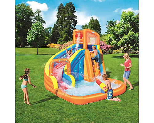 Надувний ігровий майданчик Turbo Splash Water Zone Bestway 53301 365х320 см