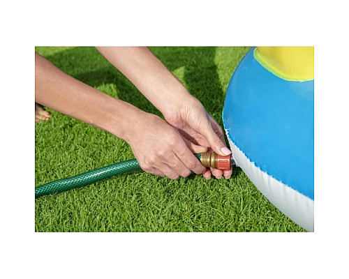 Надувний ігровий майданчик Rainbow N' Shine Bestway 53092 257x145x91 см