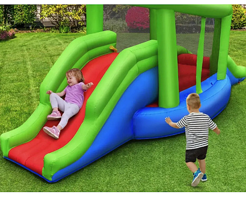 Надувний ігровий майданчик Costway Castillo 410х190х197 см