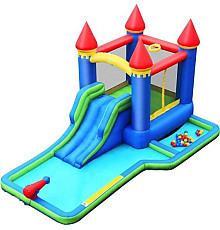 Надувний ігровий майданчик Castle Costway OP70586DE 480x280 см