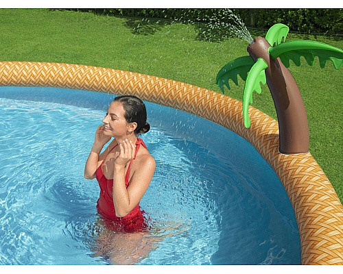 Басейн надувний дитячий Fast Set Bestway 57416 457x84 см