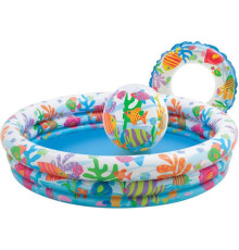 Надувний басейн Intex Water World 132см (59469)