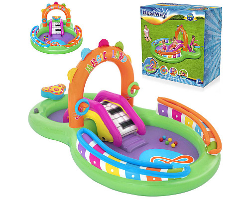 Надувний ігровий майданчик Sing N splash  Bestway 53117 295x190x137 см