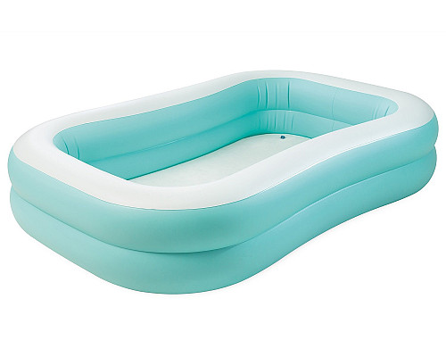 Басейн надувний дитячий Intex 57181-blue 229x147x46 см