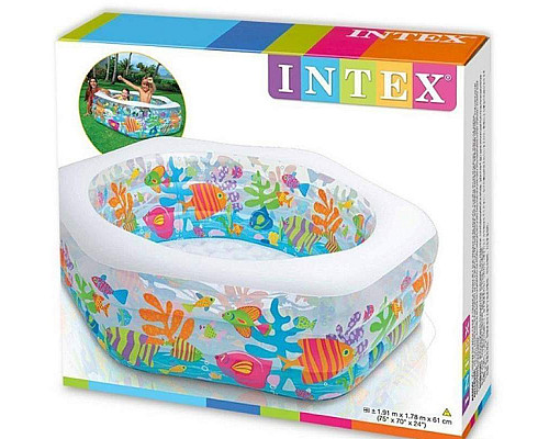 Басейн надувний дитячий Ocean Reef Pool Intex 56493 191x178x61 см