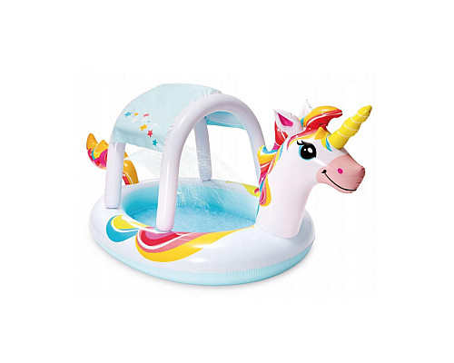 Басейн надувний дитячий Єдиноріг Intex 58435 254x132x109 см