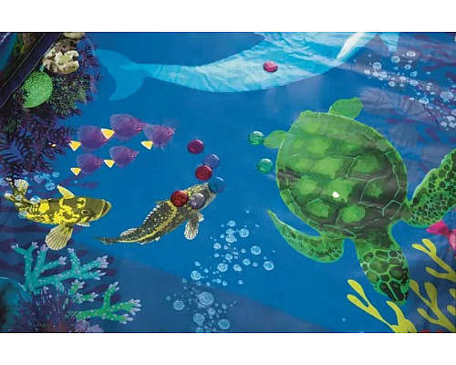 Басейн надувний дитячий 3D Undersea Play Adventure Pool Bestway 54177 262x175х51 см