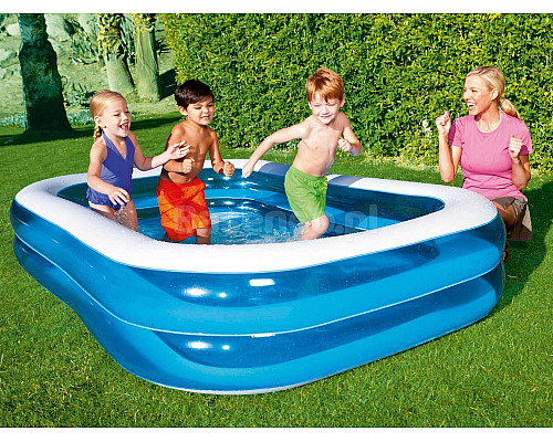 Басейн надувний дитячий Bestway 54006 3в1 262x175х51 см