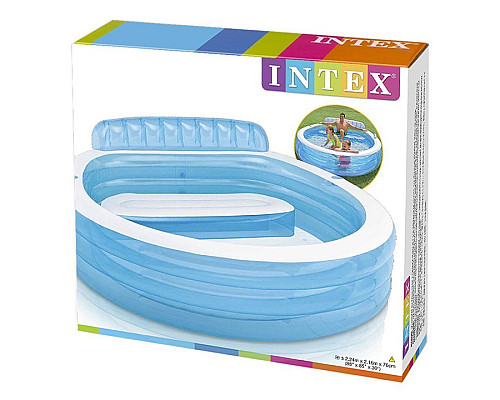 Басейн надувний дитячий INTEX 57190 229x218x79 см