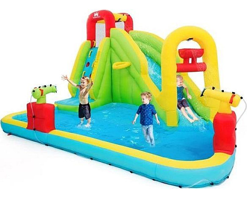 Надувний ігровий майданчик  Water Park Costway 400x335x230 см