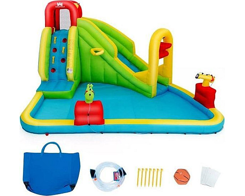 Надувний ігровий майданчик  Water Park Costway 400x335x230 см