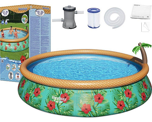 Басейн надувний дитячий Tropical Bestway 57416 457x84 см 15FT