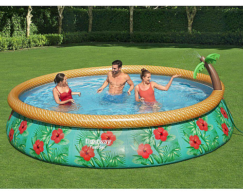 Басейн надувний дитячий Tropical Bestway 57416 457x84 см 15FT