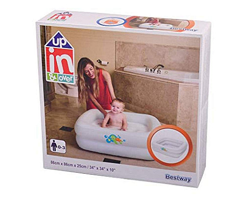 Басейн надувний дитячий Bestway 51116 86x86x25 см