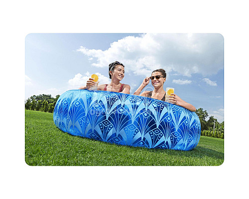 Басейн надувний Bestway 54479 BOHEMIAN BLUE 168 x 53 см