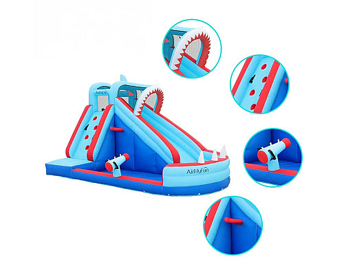 Ігровий майданчик надувний AirMyFun Shark 83046