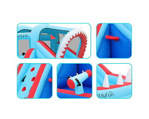 Ігровий майданчик надувний AirMyFun Shark 83046