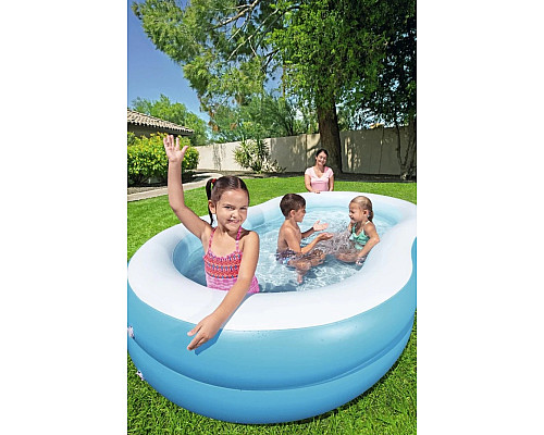 Басейн надувний дитячий Лагуна Bestway 54117 262x157x46 см