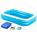 Басейн надувний дитячий Bestway 54006 262x175x51 см