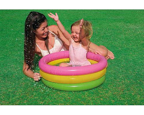 Басейн надувний дитячий Sunset Glow INTEX 57107 61x22 см