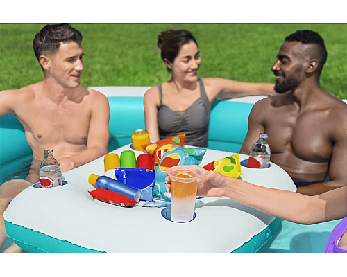 Басейн надувний дитячий Bestway 54446 218x218x48 см