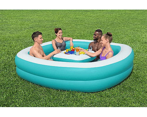 Басейн надувний дитячий Bestway 54446 218x218x48 см