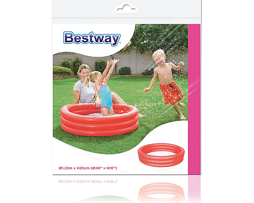 Басейн надувний дитячий BESTWAY 51025 122х25 см