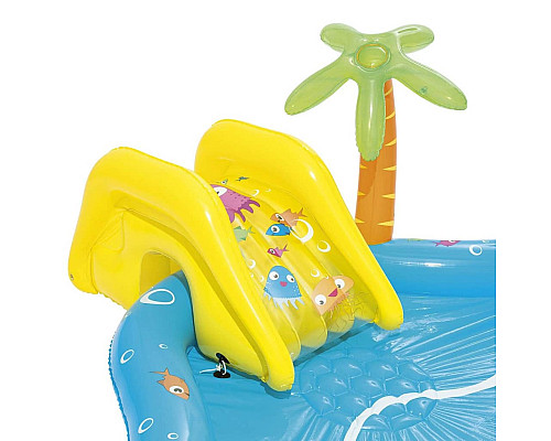 Басейн надувний дитячий Sea Pool Bestway 53067 280х257х87 см