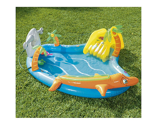 Басейн надувний дитячий Sea Pool Bestway 53067 280х257х87 см