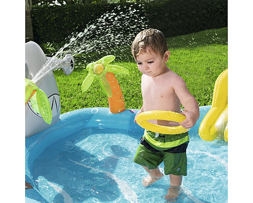 Басейн надувний дитячий Sea Pool Bestway 53067 280х257х87 см